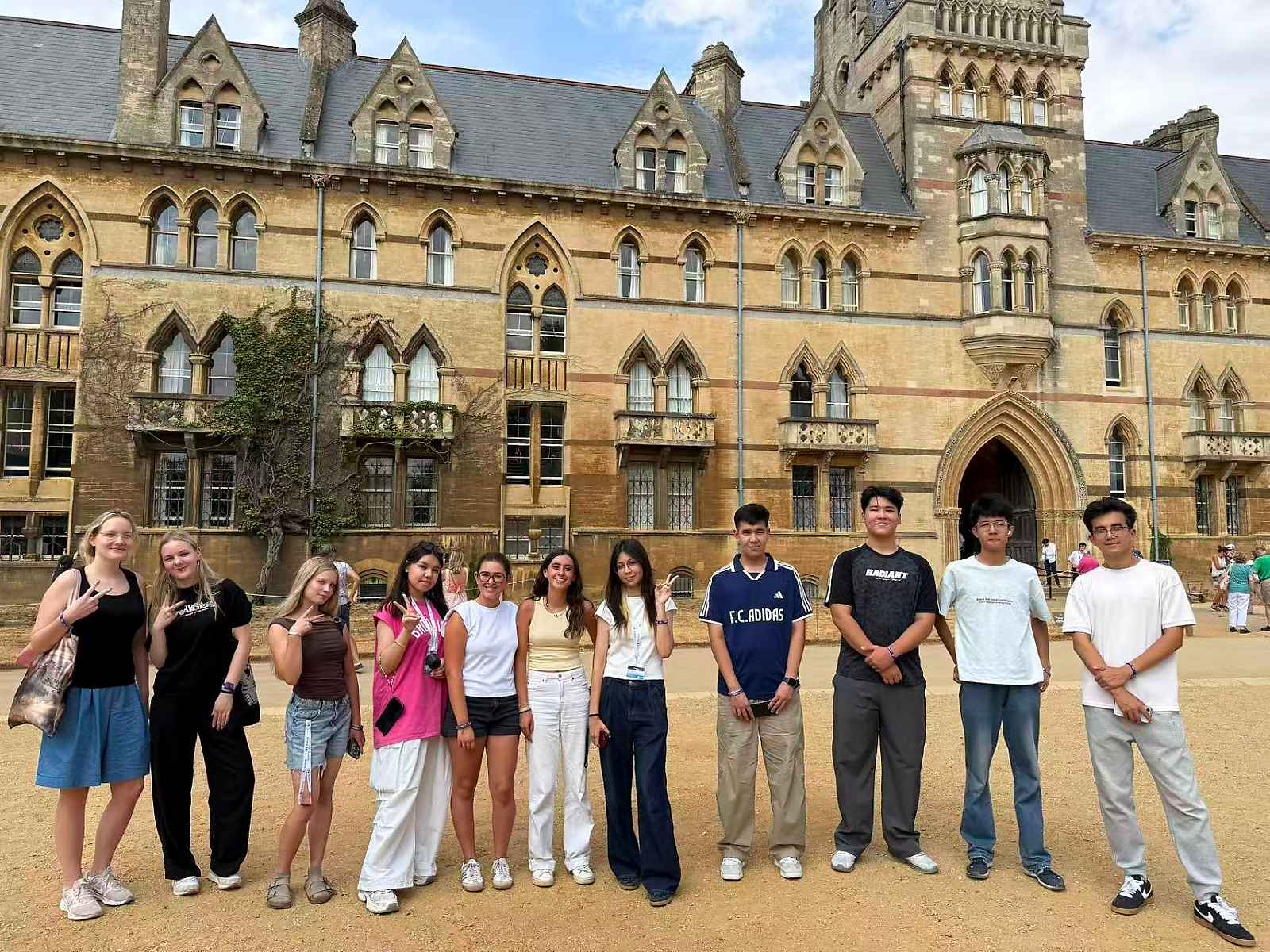 Students at Christchurch